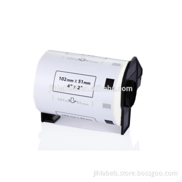 Brother Printers Compatible 102mmX51mm 4"X2" -600 Labels DK Compatible 1-1*240